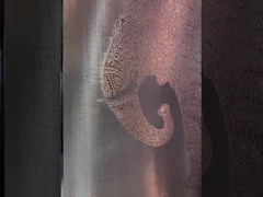 Rede de cobre personalizável Rede de metal versátil em várias formas